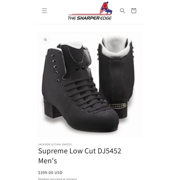 NEW Jackson Ultima Skates Supreme Low Cut DJ5452 Men's 10.5M BOOT ONLY - Picture 5 of 12